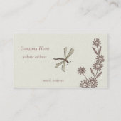 Mooie borduurwerk voor visitekaartjes (Achterkant)