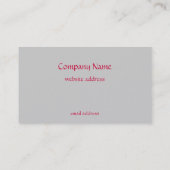 Mooie borduurwerk voor visitekaartjes (Achterkant)