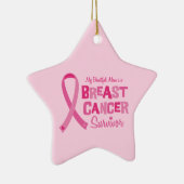 Mooie borstkanker overlevende siervoorwerpen keramisch ornament (Rechts)