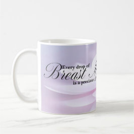 Mooie borstvoeding mok