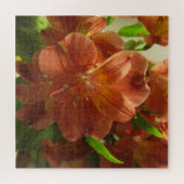 Mooie bos bloemen ontspannende zelfverzorging legpuzzel (Horizontaal)