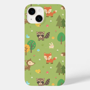 Mooie bos bosdierpatroon Case-Mate iPhone case