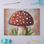 Mooie Bos Paddenstoelen Tissue Papier (Craft)