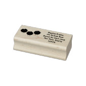 Mooie bosbessen paarse illustratie van de cartoon rubberstempel (Stempel)