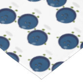 Mooie bosbessen paarse illustratie van de cartoon tafelkleed (Gekanteld)