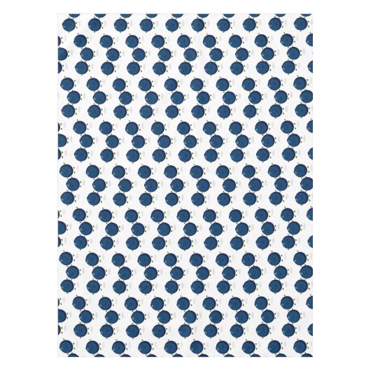 Mooie bosbessen paarse illustratie van de cartoon tafelkleed (Voorkant)