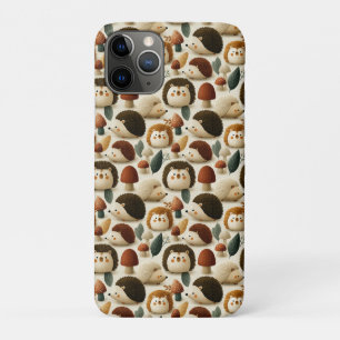 Mooie bosegel en paddestoelpatroon Case-Mate iPhone case