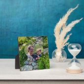 Mooie bosfoto zonovergoten bomen fotosjabloon fotoplaat (Insitu)