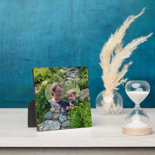 Mooie bosfoto zonovergoten bomen fotosjabloon fotoplaat (Insitu)