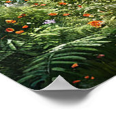 Mooie boslandschap poster (Hoek)