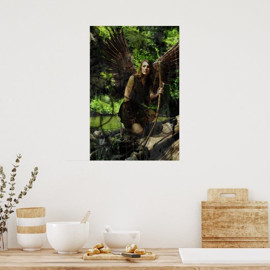 Mooie Bossen Poster (Keuken)