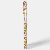 Mooie Botanische Aquarel Wilde Bloem Naam Case-Mate iPhone Case (Achterkant / Links)