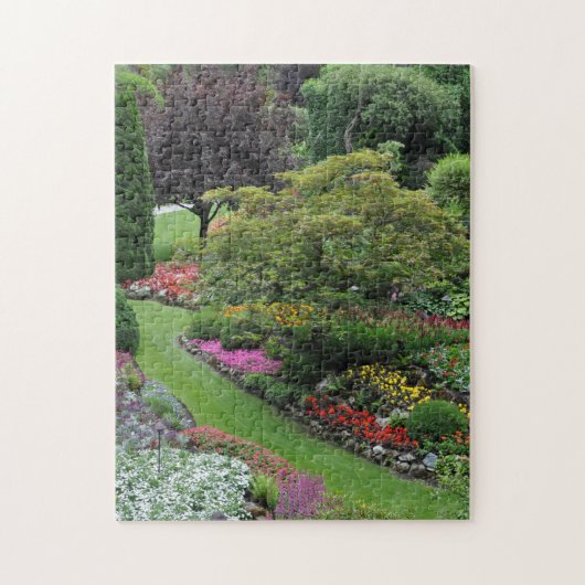 Mooie botanische tuin legpuzzel (Verticaal)