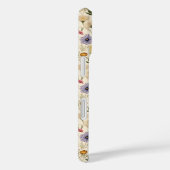 Mooie Botanische Waterverf Wilde Bloem Naam Case-Mate iPhone Case (Achterkant / Rechts)