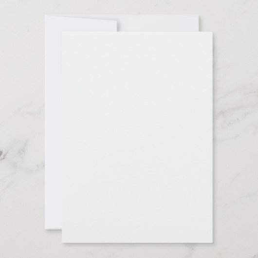 Mooie botanische witte kruis doop kaart (Achterkant)