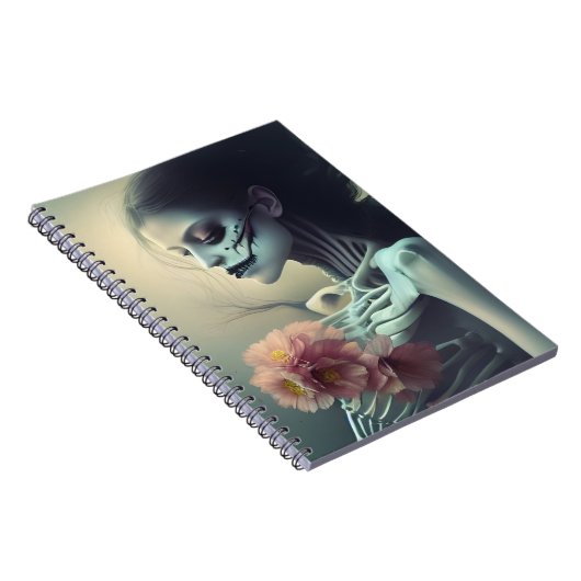 Mooie Botten AI Generated Art Notitieboek (Rechterzijde)