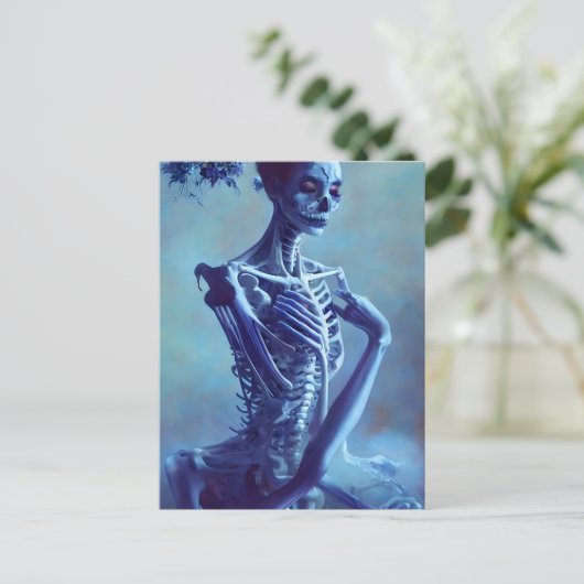 Mooie Botten Vrouw Briefkaart (Staand voorkant)