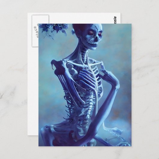 Mooie Botten Vrouw Briefkaart (Voorkant / Achterkant)