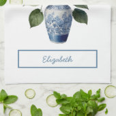 Mooie bouquet hortensia theedoek (Gevouwen)