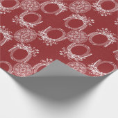 Mooie Bourgogne Cadeaupapier (Hoek)