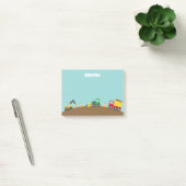 Mooie Bouwvoertuigen Voor Jongens Post-it® Notes (Kantoor)