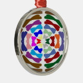 Mooie Bow Stropdas dans - Geniet van gedeelde vreu Metalen Ornament (Rechts)