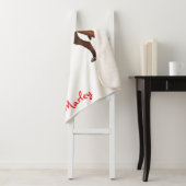 Mooie Boxer gepersonaliseerd Sherpa Deken (In situ)