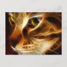 Mooie brandkat voor Ghoszuren Briefkaart