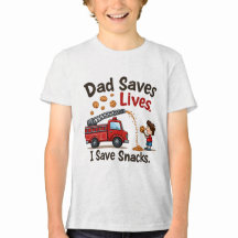 Mooie brandweer T-shirt voor kinderen met brandwee