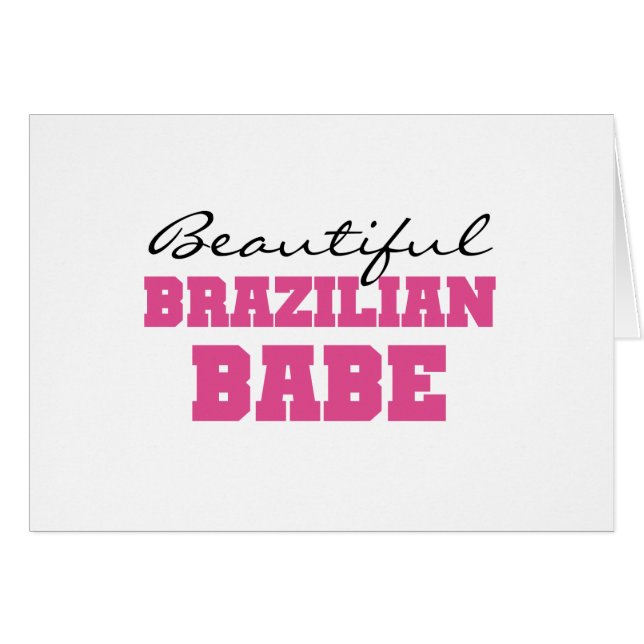 Mooie Braziliaanse baby (Voorkant Horizontaal)