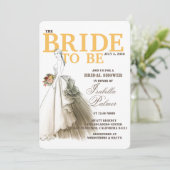 Mooie bridal-trekbriefingschotfunctie kaart (Staand voorkant)