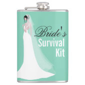 Mooie Bride Survival Kit Heupfles (Voorkant)