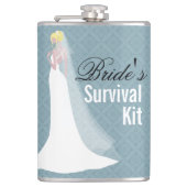 Mooie Bride Survival Kit Heupfles (Voorkant)