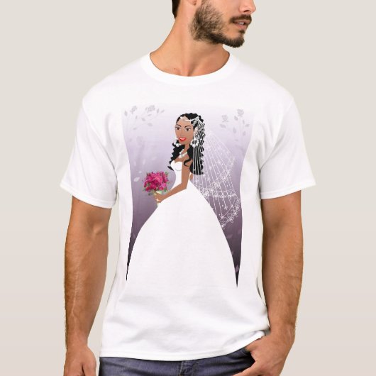 Mooie bride t-shirt (Voorkant)