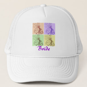 Mooie bride trucker pet