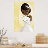 Mooie brides poster (Keuken)