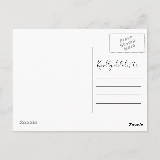 Mooie Briefkaarten van de Malediven (Achterkant)