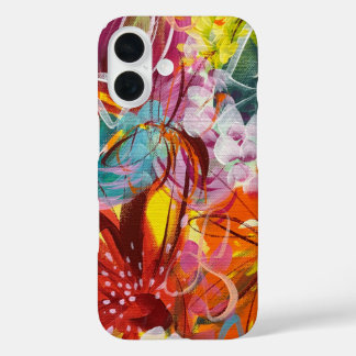 Mooie Bright Floral iPhone Case 1