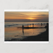 Mooie Brighton Sunet Beach Briefkaart (Voorkant)