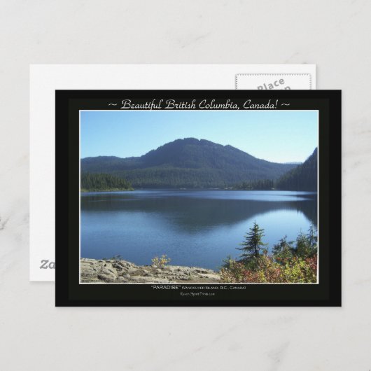 "Mooie Brits-Columbia" II Post kaarten (Voorkant / Achterkant)