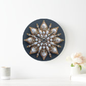 Mooie Broche Grote Klok (Huis)