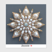 Mooie broche sticker (Vel)