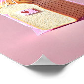 Mooie Brood Muur Kunst, Toast Liefhebber kunst, Ke Poster (Hoek)