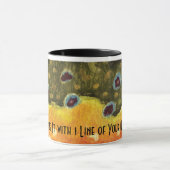 Mooie brook forel vliegende Ichthyology Mok (Midden)