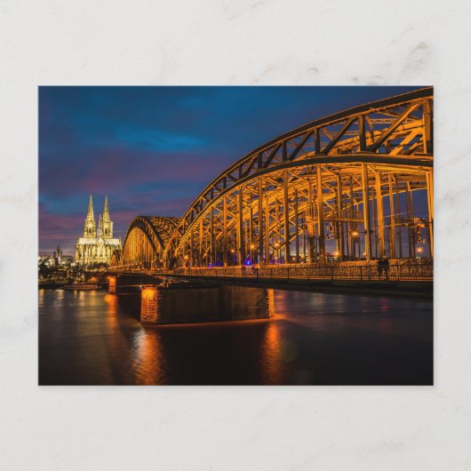 Mooie brug briefkaart (Voorkant)