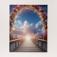 Mooie brug naar de hemel