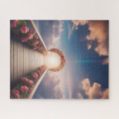 Mooie brug naar de hemel legpuzzel (Horizontaal)