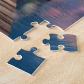 Mooie brug naar de hemel legpuzzel (Zijkant)