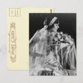 Mooie bruid Briefkaart (Voorkant / Achterkant)