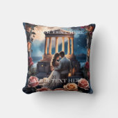 Mooie bruid & bruidegom Staand bij het Zee Kussen (Voorkant)